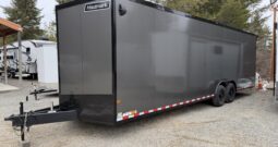 2026 Haulmark 8.5×28 Car Trailer | 7’6″ Tall | 12k GVWR | .080 Polycore Panels