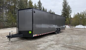2026 Haulmark 8.5x28 Car Trailer | 7'6" Tall | 12k GVWR | .080 Polycore Panels