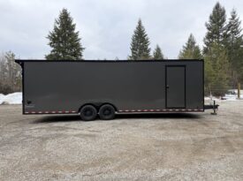 2026 Haulmark 8.5×28 Car Trailer | 7’6″ Tall | 12k GVWR | .080 Polycore Panels