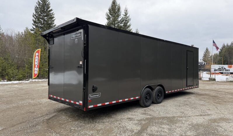 
								2026 Haulmark 8.5×28 Car Trailer | 7’6″ Tall | 12k GVWR | .080 Polycore Panels full									