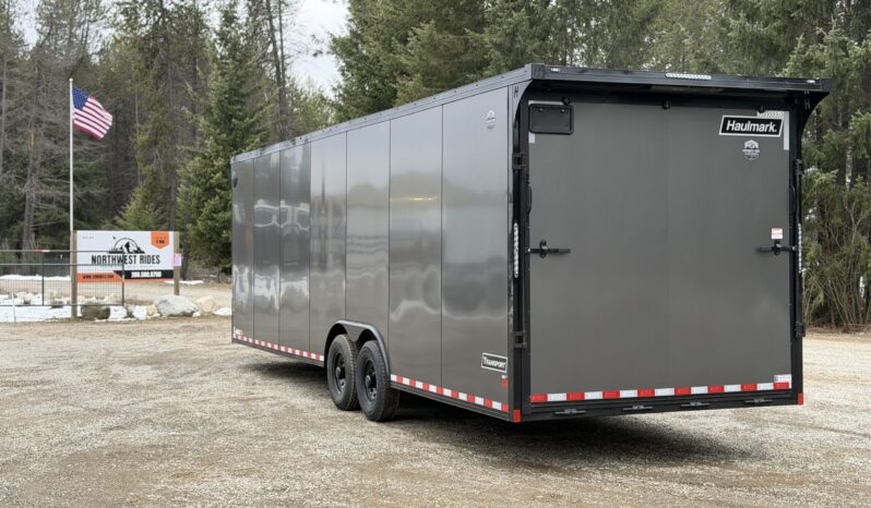 
								2026 Haulmark 8.5×28 Car Trailer | 7’6″ Tall | 12k GVWR | .080 Polycore Panels full									