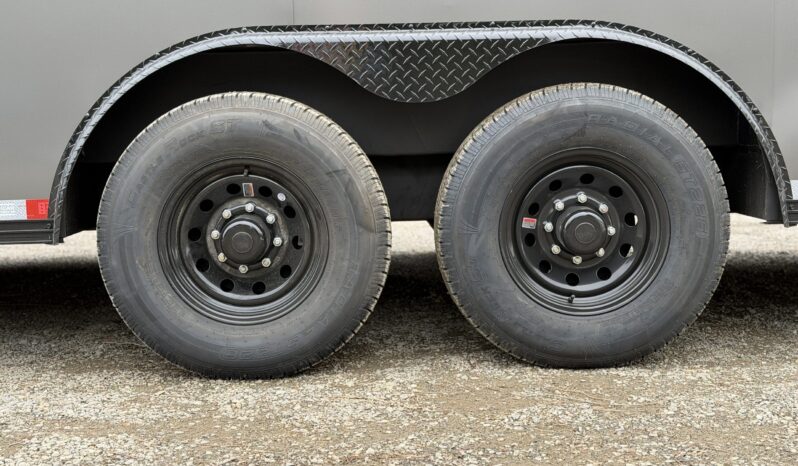 
								2026 Haulmark 8.5×28 Car Trailer | 7’6″ Tall | 12k GVWR | .080 Polycore Panels full									