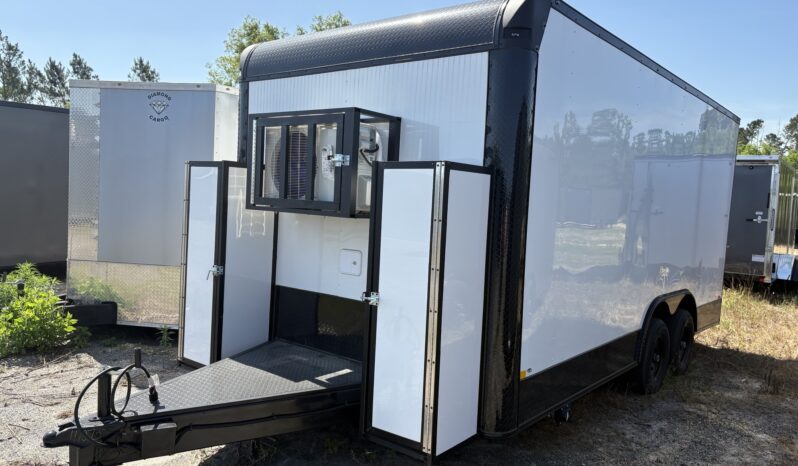 2026 Diamond Cargo 8.5×18 Concession Trailer | Triple sink | Insulation | A/C