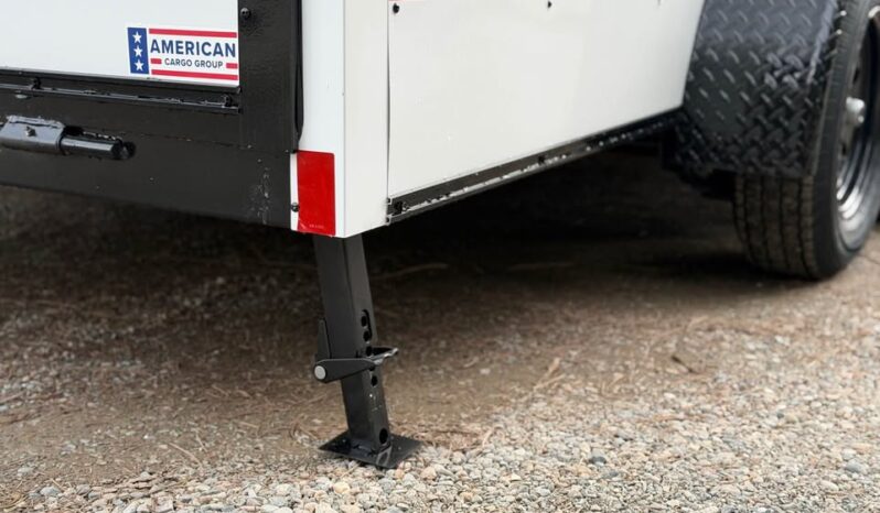 
								2026 Haulmark 7×16 Contractor Trailer | 7′ Interior | Ramp Door | Spare Tire full									