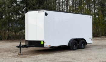 For sale at Northwest Rides 2026 Haulmark Passport 7x16 Contractor Trailer | 7' Interior | Ramp Door | Spare Tire | 12in Fold-down Stabilizer Jack