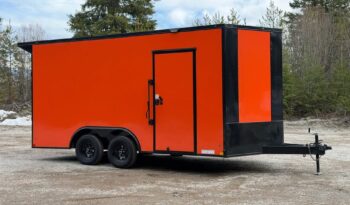 
										2026 Black Diamond Cargo 8.5×16 SXS Trailer | Extra Tall | 3.5k Tandem Axle | 1 Piece Roof full									