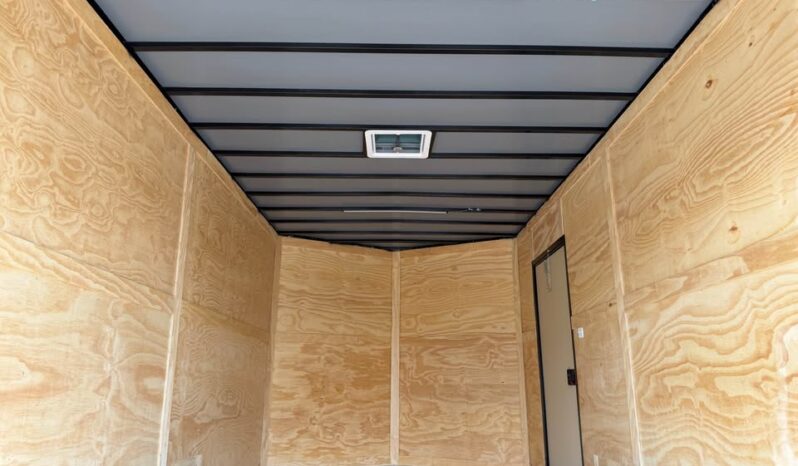 
								2026 Black Diamond Cargo 8.5×16 SXS Trailer | Extra Tall | 3.5k Tandem Axle | 1 Piece Roof full									