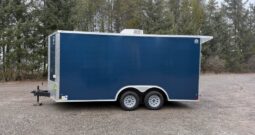 2026 Diamond Cargo 8.5×16 Cargo ATV Trailer | Finished Interior | A/C | 50amp | 7′ H | Tandem 3.5K Axles