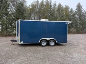 2026 Diamond Cargo 8.5×16 Cargo ATV Trailer | Finished Interior | A/C | 50amp | 7′ H | Tandem 3.5K Axles