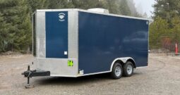 2026 Diamond Cargo 8.5×16 Cargo ATV Trailer | Finished Interior | A/C | 50amp | 7′ H | Tandem 3.5K Axles