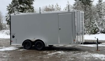 
										2026 Haulmark 7×16 Contractor Trailer | 7′ Tall | Walkable Roof | Barn Door | 12in OC full									