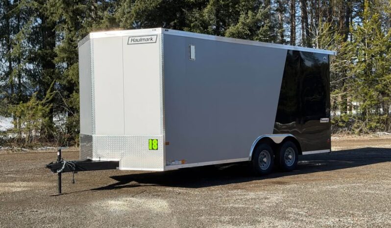2026 Haulmark 8.5×18 SXS ATV Trailer | 7’6″ Tall | Polycore Panels | E-tracks