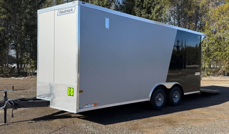 
								2026 Haulmark 8.5×18 SXS ATV Trailer | 7’6″ Tall | Polycore Panels | E-tracks full									