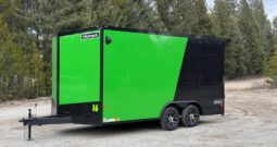 2026 Haulmark 8.5×16 SXS Trailer | Polybead Floor | Extra Height | Phantom Trim