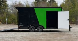 2026 Haulmark 8.5×16 SXS Trailer | Polybead Floor | Extra Height | Phantom Trim