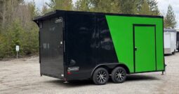 2026 Haulmark 8.5×16 SXS Trailer | Polybead Floor | Extra Height | Phantom Trim