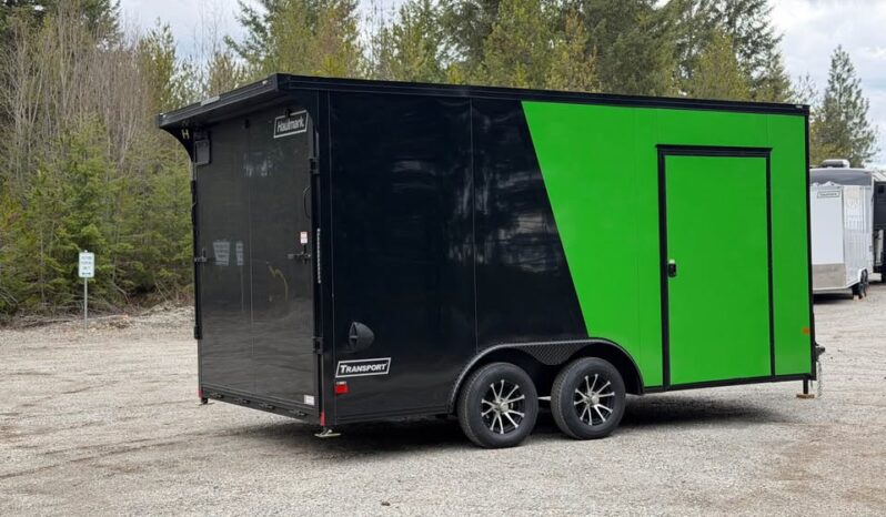 2026 Haulmark 8.5×16 SXS Trailer | Polybead Floor | Extra Height | Phantom Trim