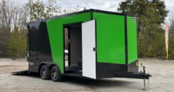 2026 Haulmark 8.5×16 SXS Trailer | Polybead Floor | Extra Height | Phantom Trim