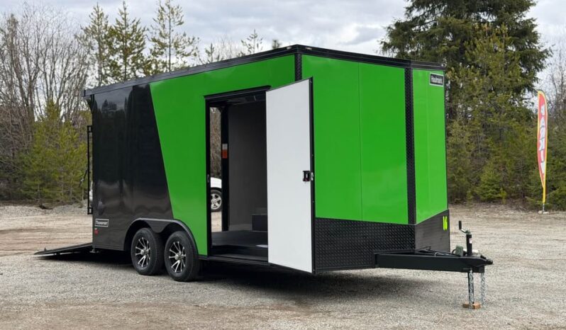 2026 Haulmark 8.5×16 SXS Trailer | Polybead Floor | Extra Height | Phantom Trim