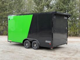 2026 Haulmark 8.5×16 SXS Trailer | Polybead Floor | Extra Height | Phantom Trim