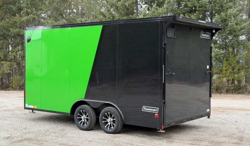 2026 Haulmark 8.5×16 SXS Trailer | Polybead Floor | Extra Height | Phantom Trim