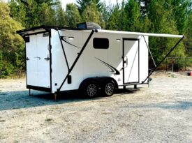 2026 Haulmark 7×16 Offgrid Trailer | Finished | 3.5k Torsion Axles | Awning | RV Windows
