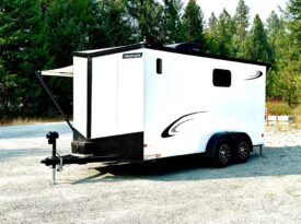 2026 Haulmark 7×16 Offgrid Trailer | Finished | 3.5k Torsion Axles | Awning | RV Windows