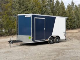 2026 Haulmark 8.5×16 SXS Trailer | Finished Interior | E-Tracks | 90″ Tall