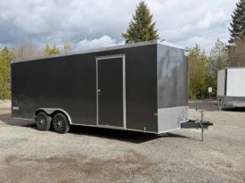 2024 Haulmark 8.5×20 Cargo Enclosed Trailer | 7′ Tall | Finished Interior | 5.2k Axles