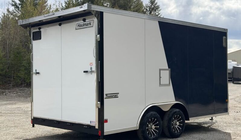 
								2026 Haulmark 8.5×16 SXS Trailer | Finished Interior | E-Tracks | 90″ Tall full									