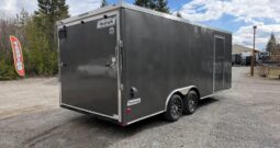 2024 Haulmark 8.5×20 Cargo Enclosed Trailer | 7′ Tall | Finished Interior | 5.2k Axles