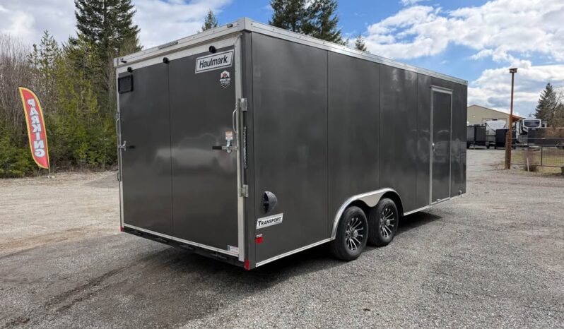 2024 Haulmark 8.5×20 Cargo Enclosed Trailer | 7′ Tall | Finished Interior | 5.2k Axles