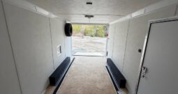 2026 Haulmark 8.5×16 SXS Trailer | Finished Interior | E-Tracks | 90″ Tall