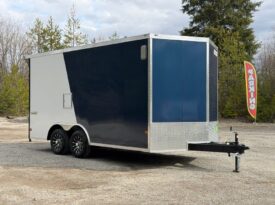 2026 Haulmark 8.5×16 SXS Trailer | Finished Interior | E-Tracks | 90″ Tall