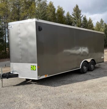 2024 Haulmark 8.5x20 Cargo Enclosed Trailer | 7' Tall | Finished Interior | 5.2k Axles