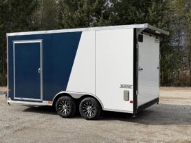 2026 Haulmark 8.5×16 SXS Trailer | Finished Interior | E-Tracks | 90″ Tall