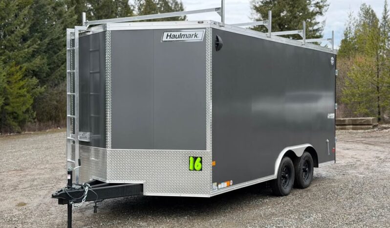 2026 Haulmark 8.5×16 Contractor Trailer | Reinforced Roof & Walls | Contractor Package