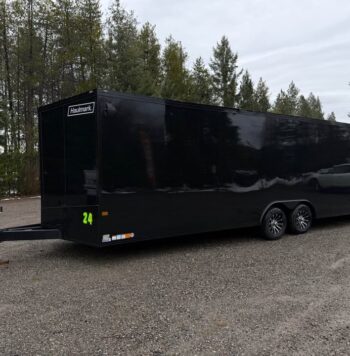 2026 Haulmark 8.5×24 Enclosed Car Trailer | 5.2k Torflex Axles | .080 Polycore Panels