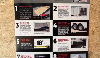 
										2026 Haulmark 8.5×16 Contractor Trailer | Reinforced Roof & Walls | Contractor Package full									