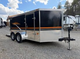 2007 Haulmark Low Hauler 7×14 Motorcycle Trailer