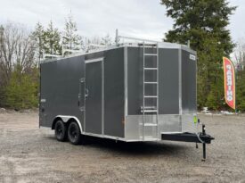 2026 Haulmark 8.5×16 Contractor Trailer | Reinforced Roof & Walls | Contractor Package