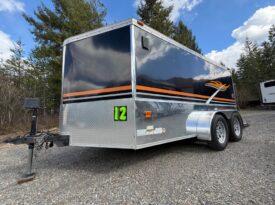 2007 Haulmark Low Hauler 7×14 Motorcycle Trailer