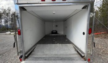
										2007 Haulmark Low Hauler 7×14 Motorcycle Trailer full									