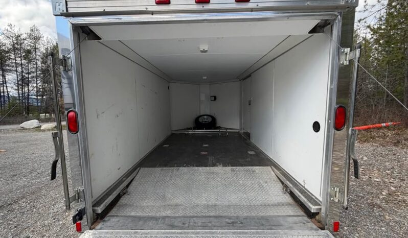 
								2007 Haulmark Low Hauler 7×14 Motorcycle Trailer full									
