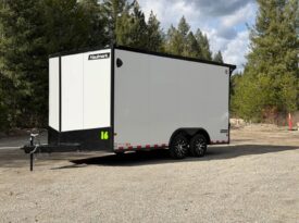 2026 Haulmark 8.5×16 ATV SXS Trailer | 7’6″ Extra Tall | 3.5k Tandem Axles | Finished Interior