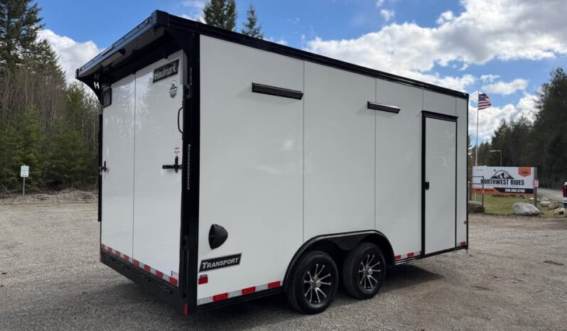 2026 Haulmark 8.5×16 ATV SXS Trailer | 7’6″ Extra Tall | 3.5k Tandem Axles | Finished Interior