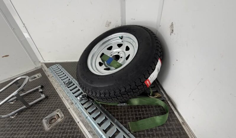 
								2007 Haulmark Low Hauler 7×14 Motorcycle Trailer full									