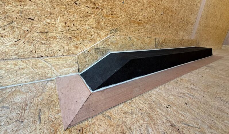 2026 Haulmark 8.5×16 ATV Trailer | 7′ Tall | 24″ Beavertail | Lifted 3.5k Torflex Axles