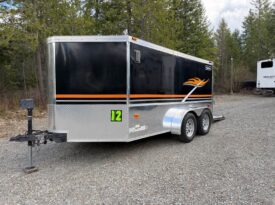 2007 Haulmark Low Hauler 7×14 Motorcycle Trailer