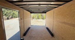 2026 Haulmark 8.5×16 ATV Trailer | 7′ Tall | 24″ Beavertail | Lifted 3.5k Torflex Axles